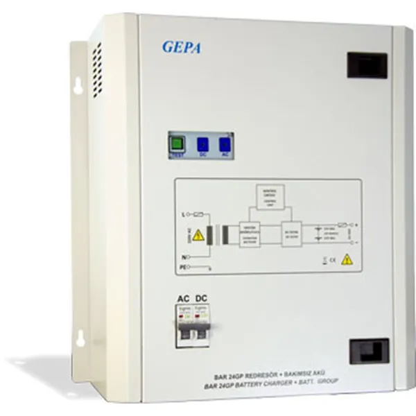 GEPA BAR-24GP 18/26 Ah Kapasiteli Akü Redresör Grubu